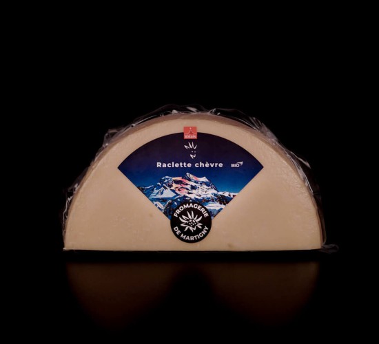 Ziegenkäse-Raclette BIO - Halbes Stück